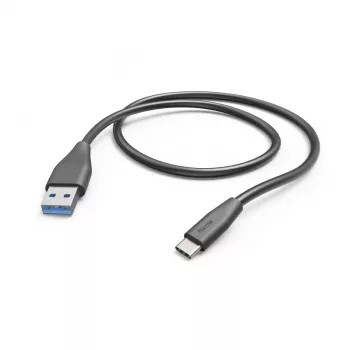 Hama 00201595 USB laidas USB 2.0 1,5 m USB A USB C juodas