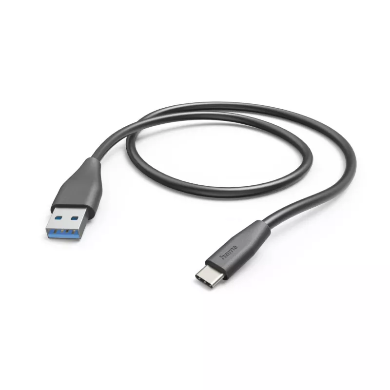 Hama 00201595 USB laidas USB 2.0 1,5 m USB A USB C juodas