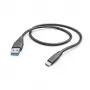 Hama 00201595 USB laidas USB 2.0 1,5 m USB A USB C juodas
