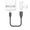 Hama 00201605 USB kabelis USB 3.2 Gen 1 (3.1 Gen 1) 0,15 m USB C USB A juodas