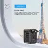 Maitinimo kištuko adapteris UNITEK P1122ABK01 Universalus Juodas C, G, I tipo