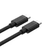 USB C į USB C kabelis Unitek Y-C477BK01-2M, USB 3.2 Gen 1, 2 m, 5 Gbit/s, PD 60 W, juodas