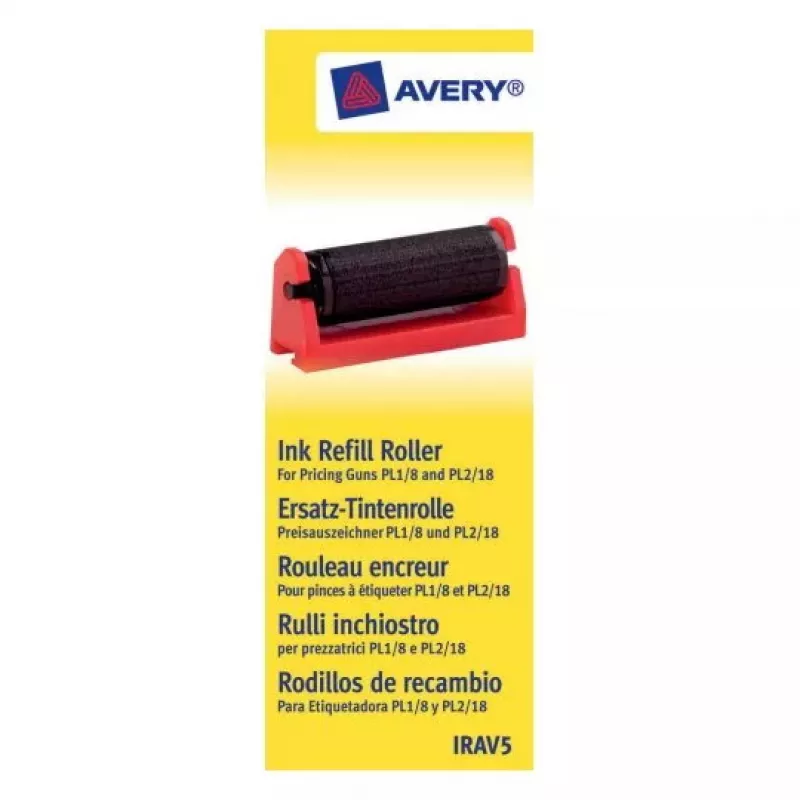Spausdintuvo rašalo volelis Avery IRAV5 Rašalinis Juodas 161 mm plotis