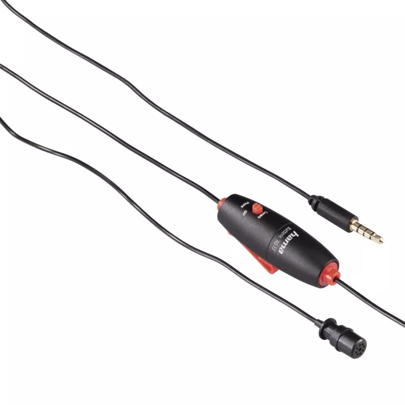 Hama Smart Juoda prisegamas mikrofonas