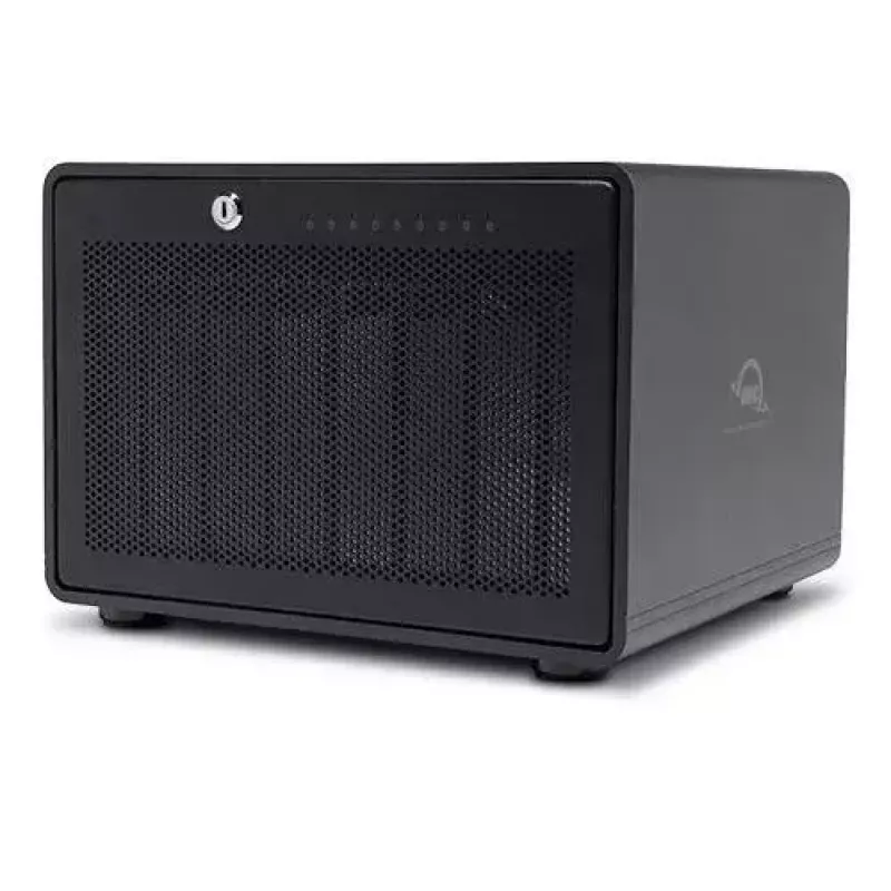 OWC ThunderBay 8 diskų masyvas stalinis juodas 8 diskams HDD SSD