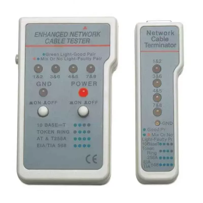 Intellinet daugiafunkcis kabelių testeris, RJ-45 ir RJ-11, UTP/STP/FTP, ekranuoti ir neekranuoti