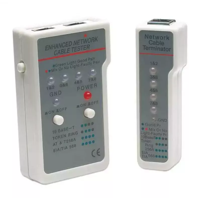 Intellinet daugiafunkcis kabelių testeris, RJ-45 ir RJ-11, UTP/STP/FTP, ekranuoti ir neekranuoti