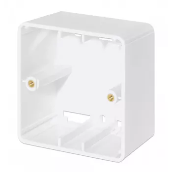 Intellinet paviršinio montavimo dėžutė 771900 771917 80x80x45mm Signal White RAL9003