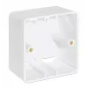 Intellinet paviršinio montavimo dėžutė 771900 771917 80x80x45mm Signal White RAL9003