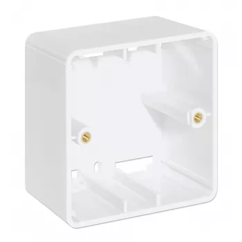 Intellinet paviršinio montavimo dėžutė 771900 771917 80x80x45mm Signal White RAL9003
