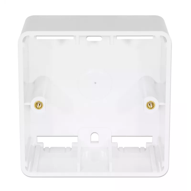 Intellinet paviršinio montavimo dėžutė 771900 771917 80x80x45mm Signal White RAL9003
