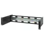 Stovo bėgelis Intellinet 716345, juodas, aliuminis, 487 mm x 210 mm x 89 mm