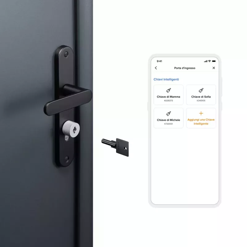 Išmaniosios spynos raktas Netatmo NDL-K1U, 58 mm plotis, 23 mm gylis, 20 g svoris