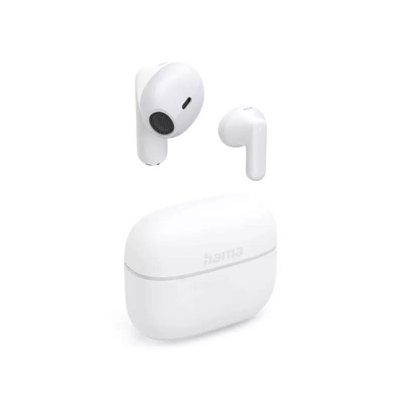 Hama Freedom Light II ausinės True Wireless Stereo (TWS) Į ausis įdedamos Skambučiai/Muzika Bluetooth Balta