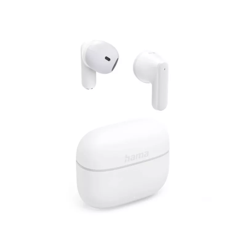 Hama Freedom Light II ausinės True Wireless Stereo (TWS) Į ausis įdedamos Skambučiai/Muzika Bluetooth Balta