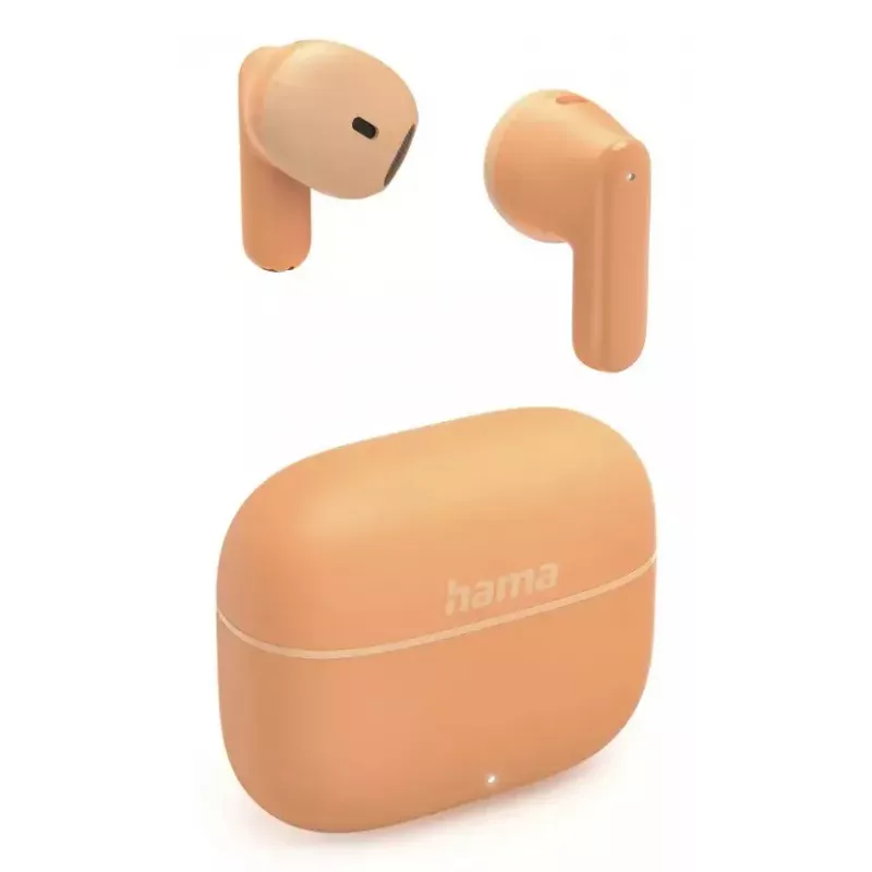 Hama Freedom Light II ausinės True Wireless Stereo (TWS) į ausis įdedamos skambučiams/muzikai Bluetooth oranžinės
