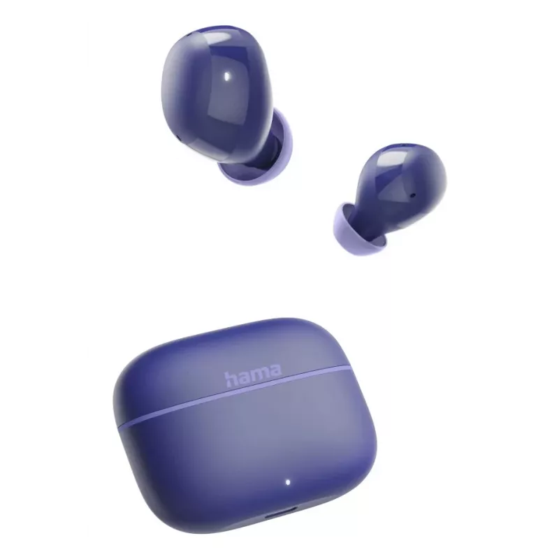 Hama Freedom Buddy II Ausinės True Wireless Stereo (TWS) Į ausis Skambučiai/Muzika Bluetooth Mėlyna