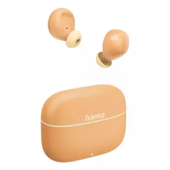 Hama Freedom Buddy II ausinės True Wireless Stereo (TWS) į ausis Skambučiai / Muzika Oranžinė