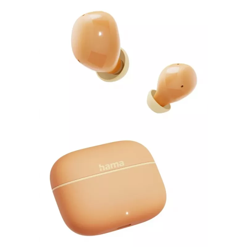 Hama Freedom Buddy II ausinės True Wireless Stereo (TWS) į ausis Skambučiai / Muzika Oranžinė