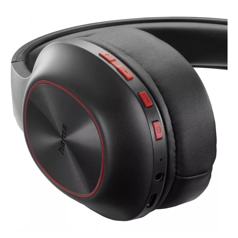 Hama Spirit Calypso III Headset Wireless Head-band Calls/Music Bluetooth Juoda, Red