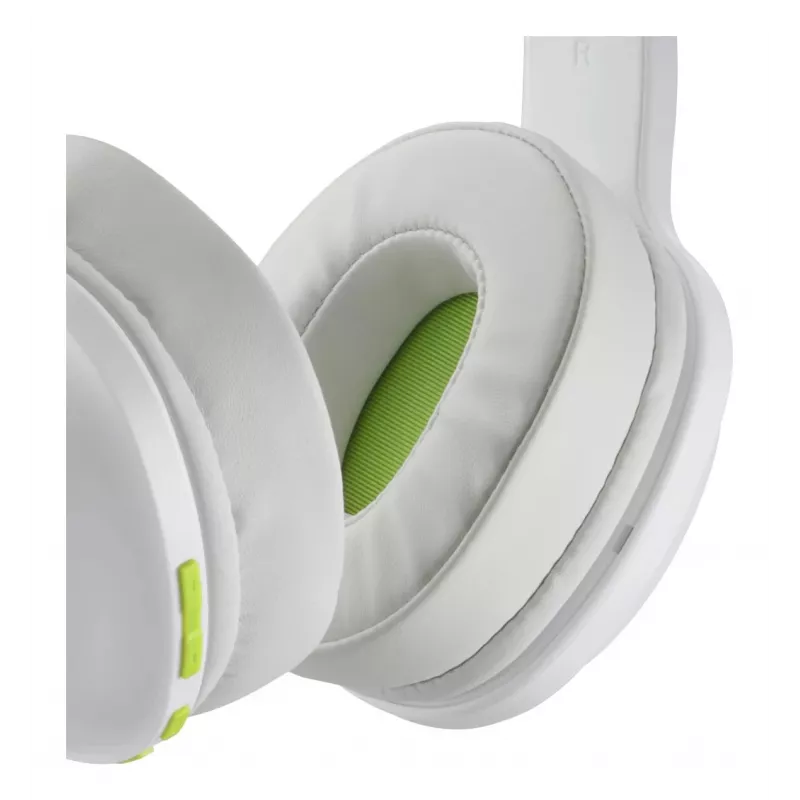 Hama Spirit Calypso III ausinės belaidės ant galvos skambučiams / muzikai Bluetooth žalia, balta