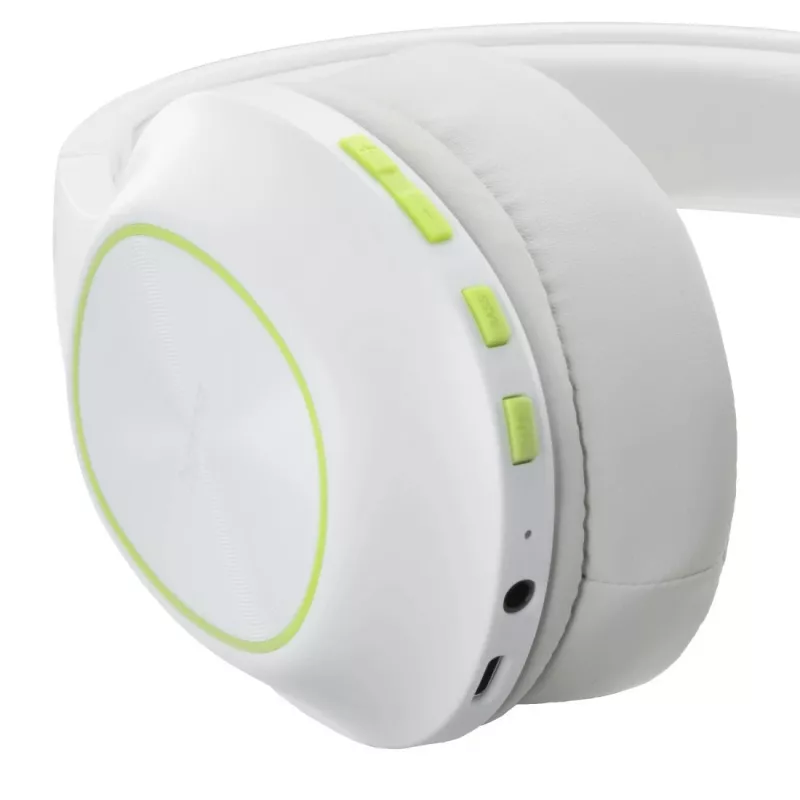 Hama Spirit Calypso III ausinės belaidės ant galvos skambučiams / muzikai Bluetooth žalia, balta