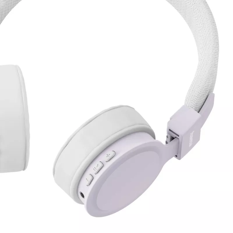 Hama Freedom Lit III Ausinės Belaidės Ant galvos Skambučiai / Muzika USB Type-C Bluetooth Alyvinė, Balta