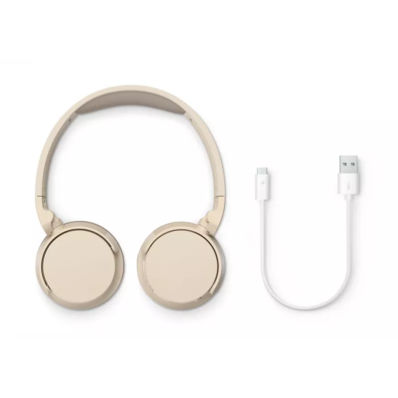Philips TAH3209BG/00 ausinės / laisvų rankų įranga Belaidė Ant galvos Skambučiai / muzika Bluetooth Smėlio spalvos