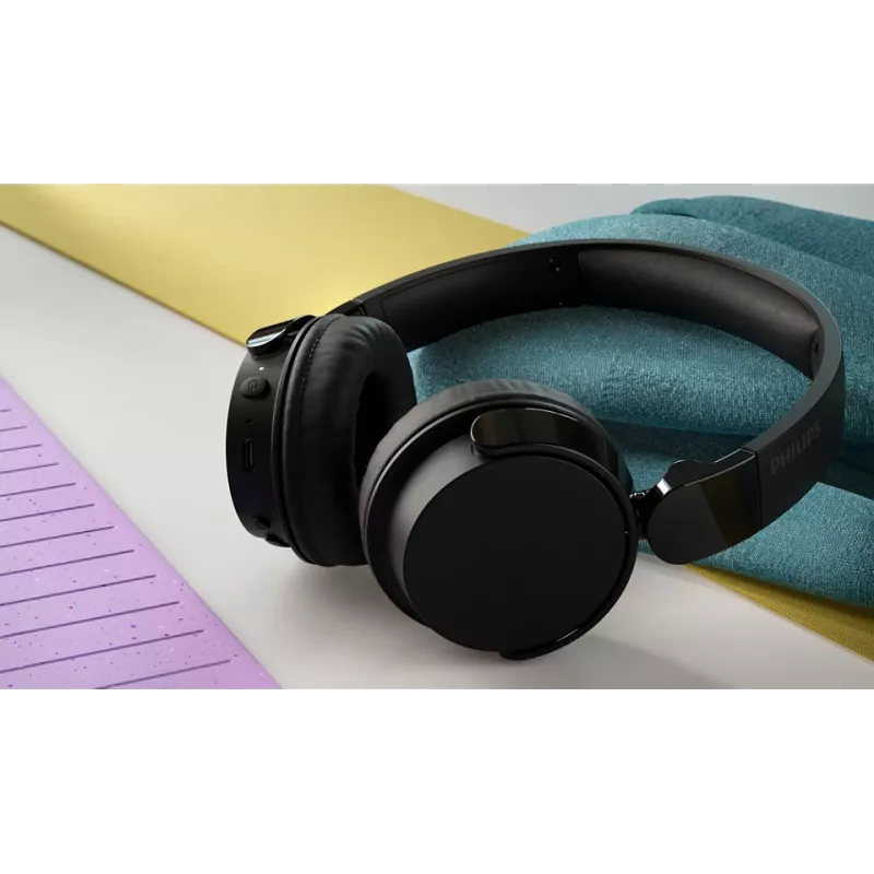 Philips 4000 serijos TAH4209BK/00 ausinės / laisvų rankų įranga Belaidis Srieginis Skambučiai / Muzika Bluetooth Juoda