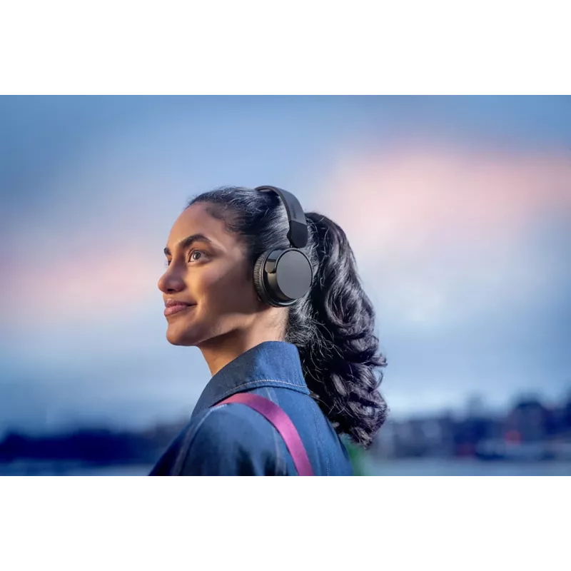 Philips 4000 serijos TAH4209BK/00 ausinės / laisvų rankų įranga Belaidis Srieginis Skambučiai / Muzika Bluetooth Juoda