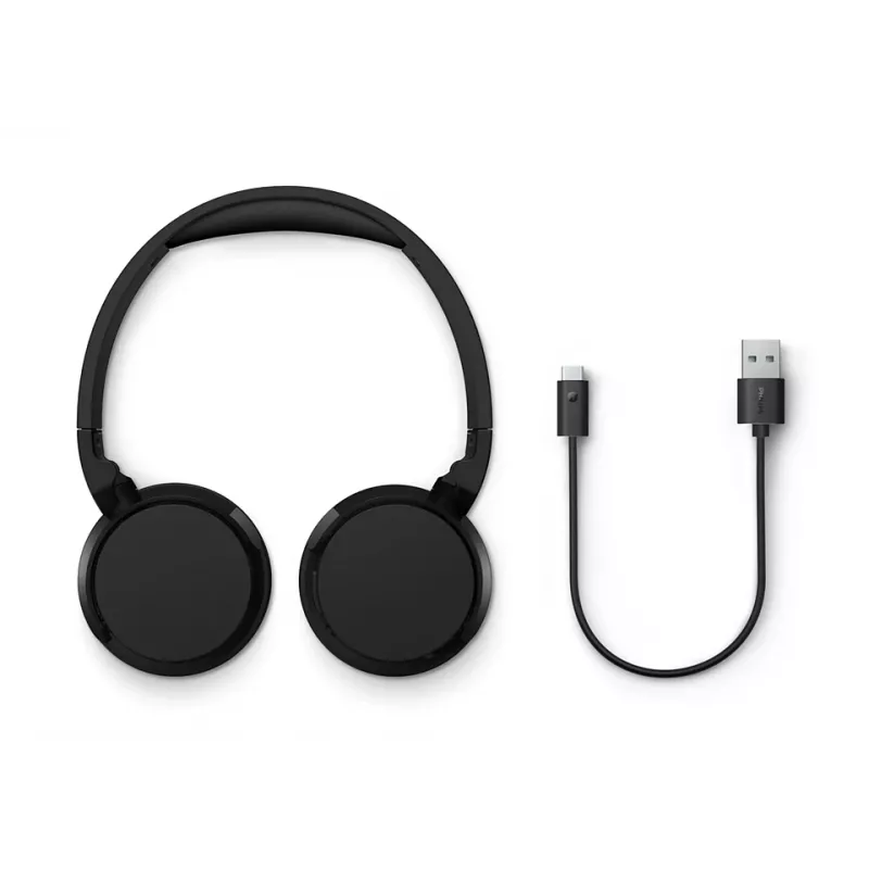 Philips 4000 serijos TAH4209BK/00 ausinės / laisvų rankų įranga Belaidis Srieginis Skambučiai / Muzika Bluetooth Juoda