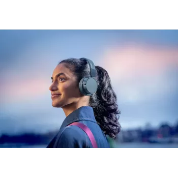 Philips 4000 serijos TAH4209BL/00 ausinės / ausinės su mikrofonu Belaidės Galvos juosta Skambučiai / muzika Bluetooth Mėlyna