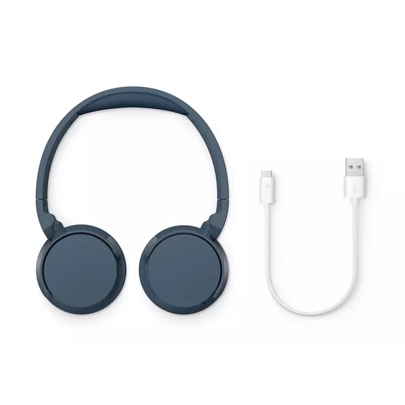 Philips 4000 serijos TAH4209BL/00 ausinės / ausinės su mikrofonu Belaidės Galvos juosta Skambučiai / muzika Bluetooth Mėlyna