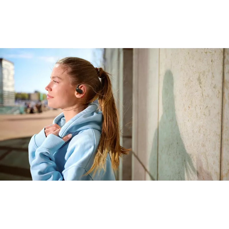 Philips 6000 serijos TAA6709BK/00 ausinės / headset True Wireless Stereo (TWS) Ausų kabliukai Sportinės Bluetooth Juoda, Raudona