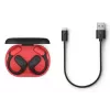 Philips 6000 serijos TAA6709BK/00 ausinės / headset True Wireless Stereo (TWS) Ausų kabliukai Sportinės Bluetooth Juoda, Raudona