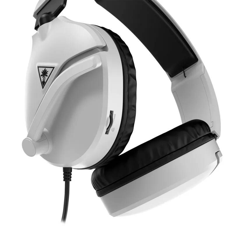 Turtle Beach Recon 70 White Xbox laidinės žaidimų ausinės. Oficialiai licencijuotos, skirtos Xbox Series X arba S ir Xbox One