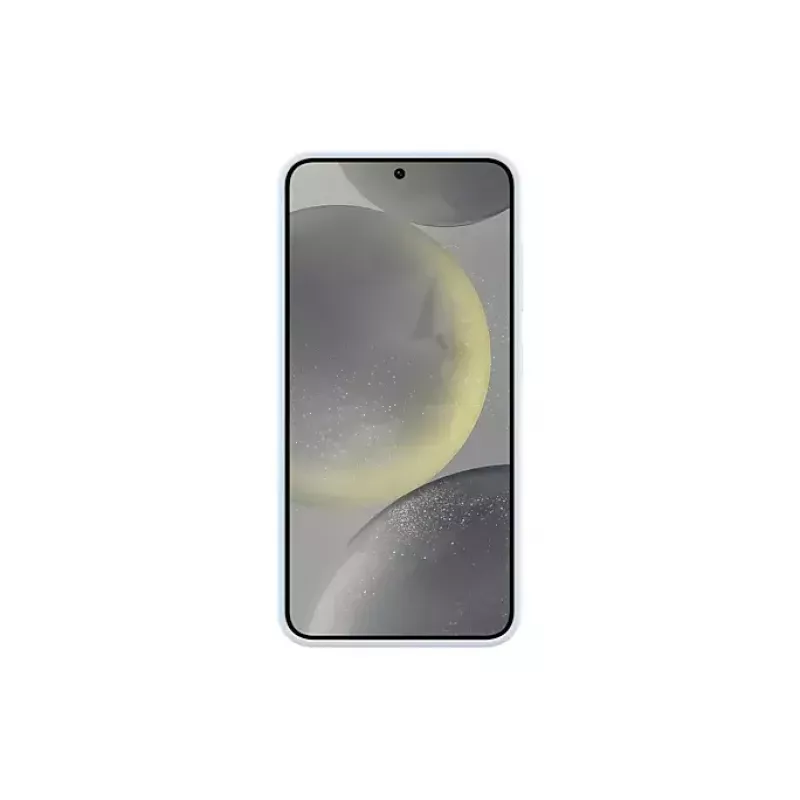Dėklas Samsung Galaxy S24 šviesiai mėlynas vienspalvis stalinis stovas