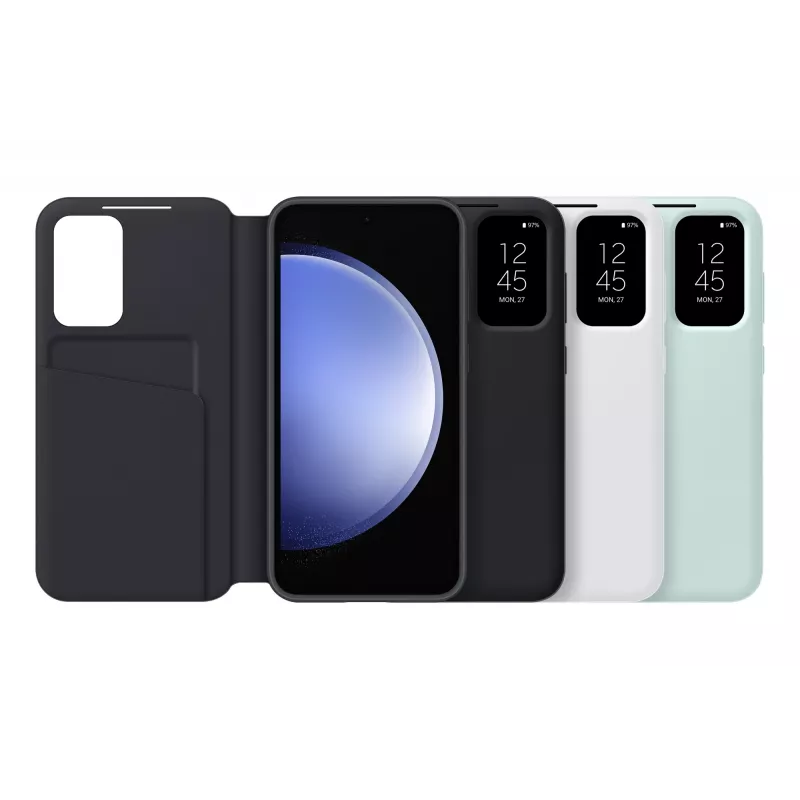 Samsung EF-ZS711CBEGWW mobiliojo telefono dėklas 16,3 cm (6,4 col.) Piniginės tipo dėklas Juodas