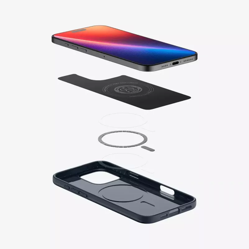 Spigen iPhone 16 Pro Max dėklas mobiliojo telefono dėklas Juodas