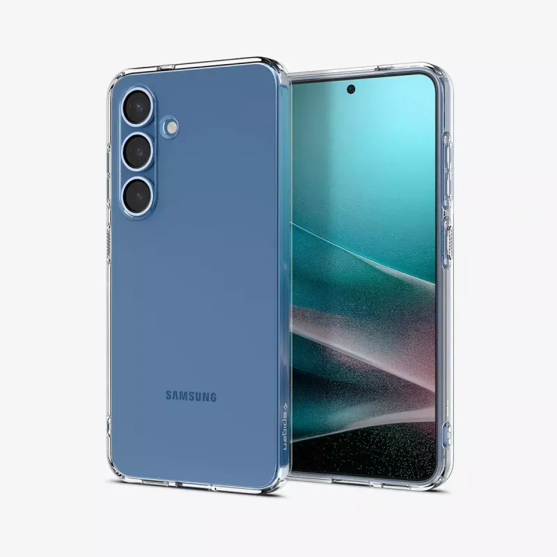 Cover Spigen Galaxy S25 Transparent Case 6,2 colio