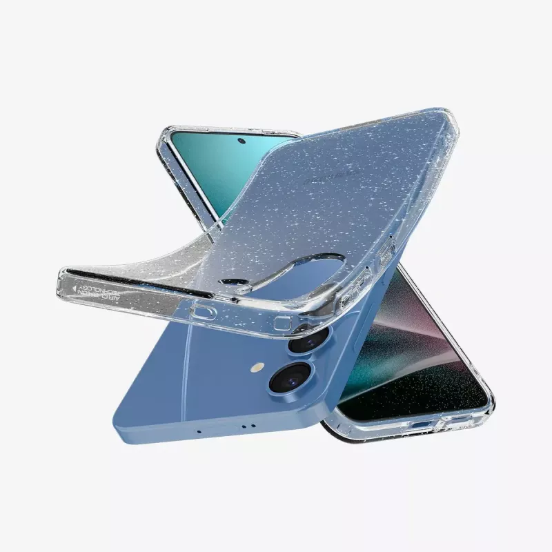 Cover Spigen Galaxy S25 Liquid Crystal Glitter Transparent