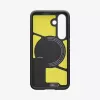 Spigen Galaxy S25 dėklas Tough Armor AI juodas dangtelis su stalo stovu