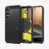 Spigen Galaxy S25 dėklas Tough Armor AI juodas dangtelis su stalo stovu