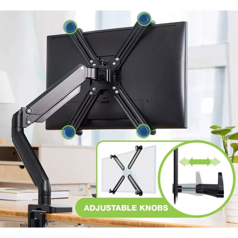 Tvirtinimo adapteris TECHLY 364316 LCD/LED monitoriams 13–27 colių, NON‑VESA