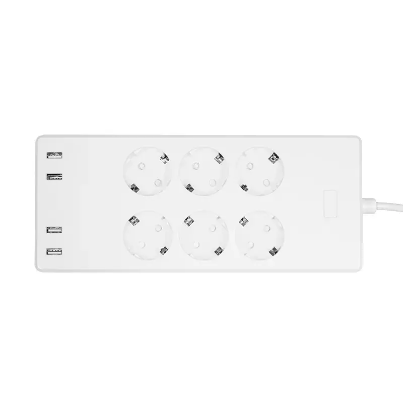 LogiLink Wi-Fi išmanusis kištukinis lizdas 6-jų vietų CEE 7/3 4x USB