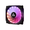 Chieftec CF-3012-RGB kompiuterio aušinimo sistema Kompiuterio korpuso ventiliatorius 12 cm Juoda