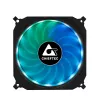 Chieftec CF-1225RGB kompiuterio aušinimo sistema Kompiuterio korpuso ventiliatorius 12 cm Juoda