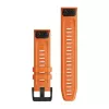 Band Garmin QuickFit 22 Oranžinis Silikonas