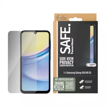 PanzerGlass SAFE. by ® privatumo ekrano apsauga Samsung Galaxy A16 | A16 5G | itin platus pritaikymas