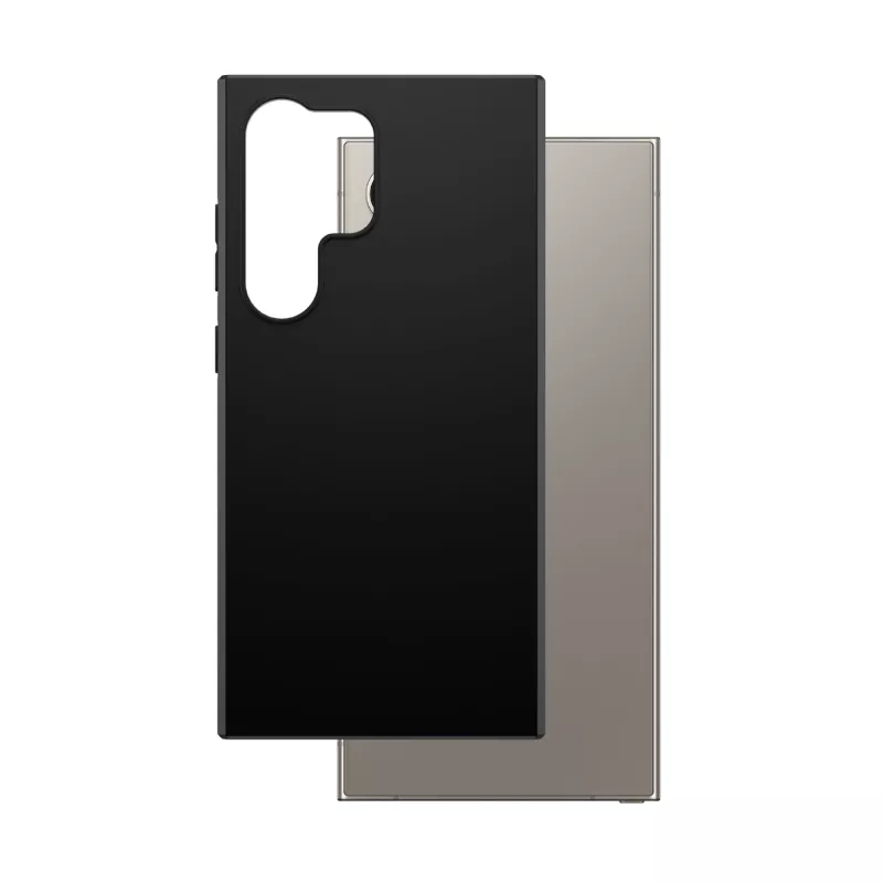 TPU dėklas PanzerGlass SAFE Samsung Galaxy S24 Ultra juodas permatoma apsauga